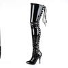 Pleaser - SEDUCE3063 Cuissardes - Chaussures de pole dance - Noir Product image